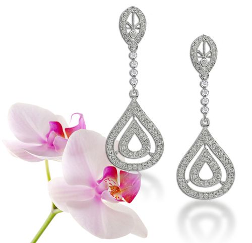 Novi@s Pendientes plata ardeco