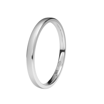 Alianzas de Boda Alianza Oro Blanco 18kt 2mm