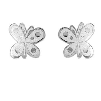 Joyería Infantil Marieles lisa MD- 6,7mm cóncava Oro Blanco 18K