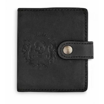 Firmas de moda Americano monedero skull en negro