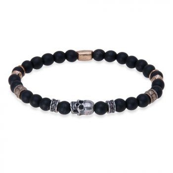 Firmas de moda Pulsera Skull PLATADEPALO Roos CAB76B
