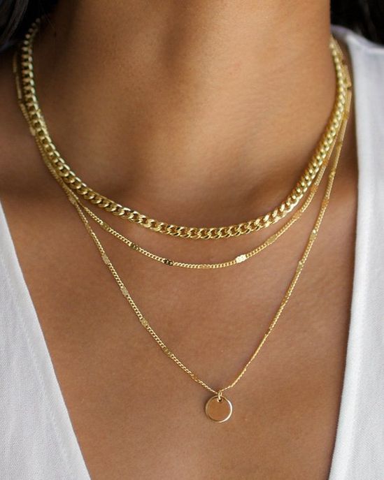 Cadenas GARGANTILLA ORO 18KL MAMA + 3 CORAZONES