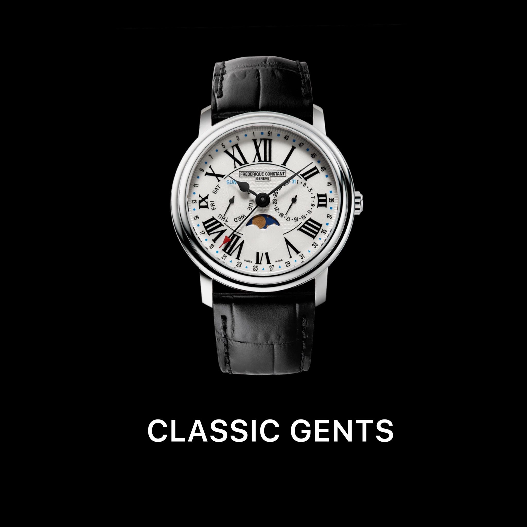 Classic Gents CLASSICS INDEX BUSINESS TIMER FC-270SW4P26