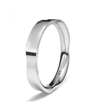 Alianzas de Boda Alianza de oro blanco Lobe