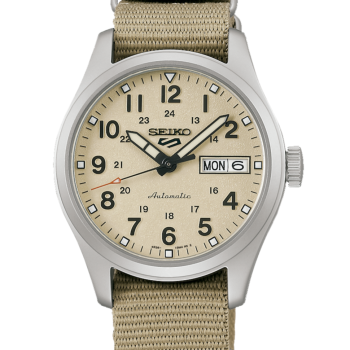 Relojes SEIKO Seiko 5 Sports Field Sports Style 36mm crema SRPJ83K1