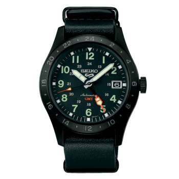 Relojes SEIKO Seiko 5 Sports Field estilo urbano GMT negro SSK025K1