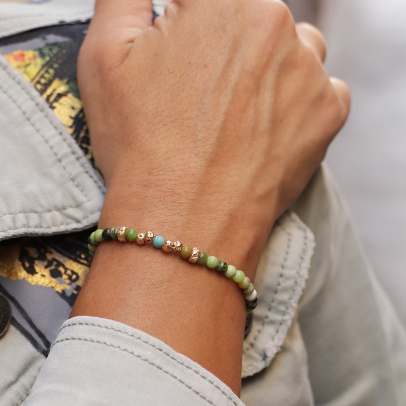Firma joyas Pulsera elástica ALMA unisex Plata de Palo Firma joyas Pulsera elástica ALMA unisex Plata de Palo