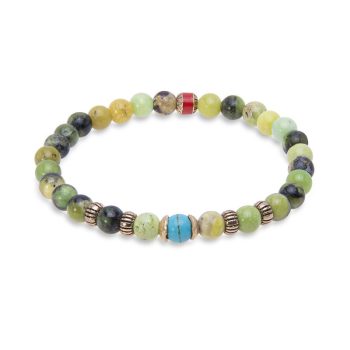 Firma joyas Pulsera elástica DEVI unisex Plata de Palo