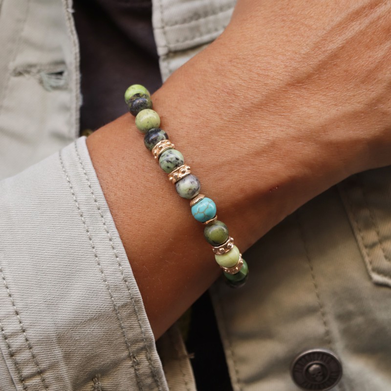 Firma joyas Pulsera elástica FATUM unisex Plata de Palo Firma joyas Pulsera elástica FATUM unisex Plata de Palo