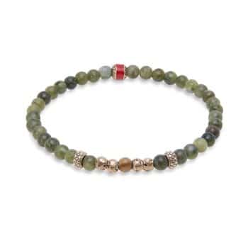 Firma joyas Pulsera elástica KOUZ unisex Plata de Palo