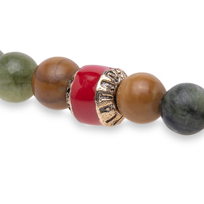 Firma joyas Pulsera elástica MABE unisex Plata de Palo Firma joyas Pulsera elástica MABE unisex Plata de Palo