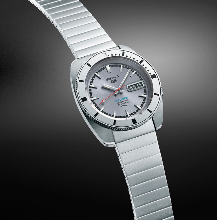 Edición limitada Seiko Seiko 5 Sports SKX Series esf plata Ed Lim SRPL03K1 Edición limitada Seiko Seiko 5 Sports SKX Series esf plata Ed Lim SRPL03K1