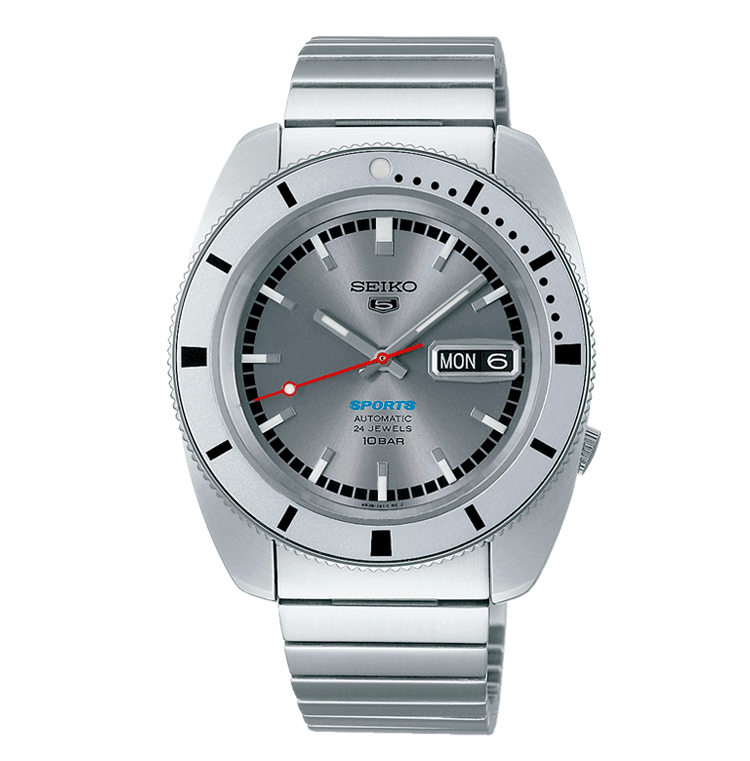 Edición limitada Seiko Seiko 5 Sports SKX Series esf plata Ed Lim SRPL03K1 Edición limitada Seiko Seiko 5 Sports SKX Series esf plata Ed Lim SRPL03K1