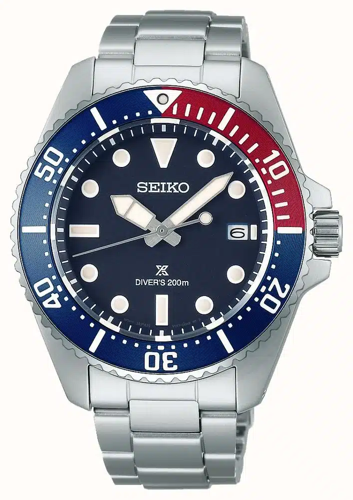 Relojes SEIKO Prospex Diver’s Solar 41mm Azul y Rojo Relojes SEIKO Prospex Diver’s Solar 41mm Azul y Rojo