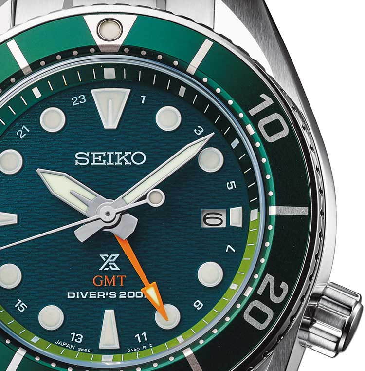 Outlet Seiko Propspex Sumo Solar GMT verde Outlet Seiko Propspex Sumo Solar GMT verde