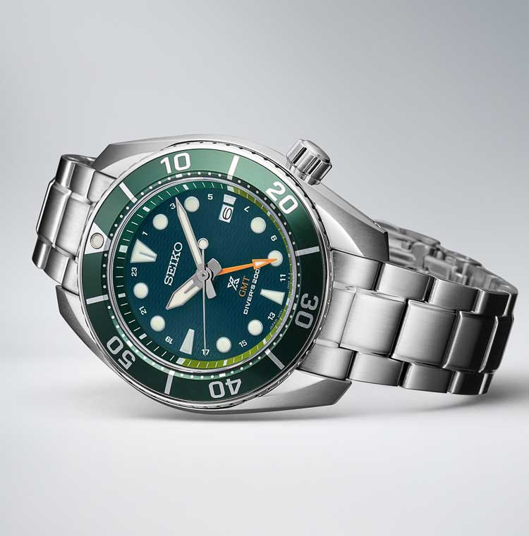 Outlet Seiko Propspex Sumo Solar GMT verde Outlet Seiko Propspex Sumo Solar GMT verde