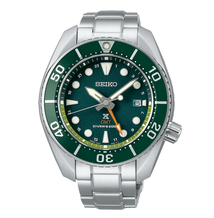 Outlet Seiko Propspex Sumo Solar GMT verde Outlet Seiko Propspex Sumo Solar GMT verde