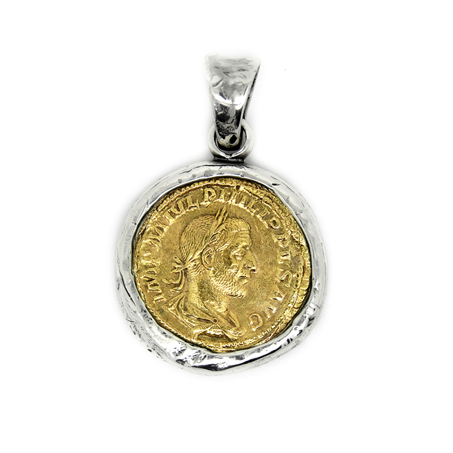 Firma joyas Colgante Moneda Filipo 1º Firma joyas Colgante Moneda Filipo 1º
